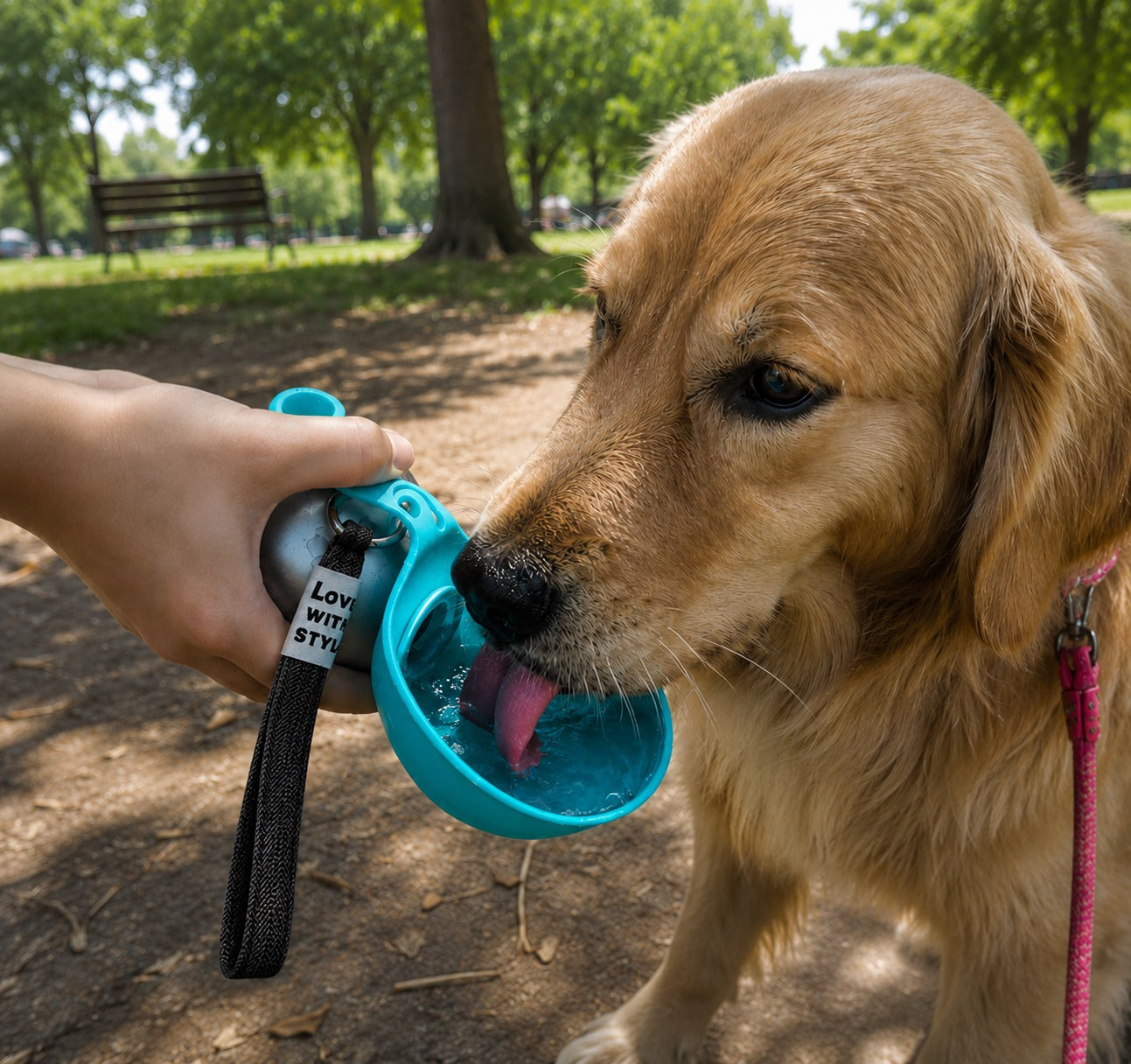 Deine Lieblingsflasche für Spaziergänge mit deinem Haustier 🐕🚶